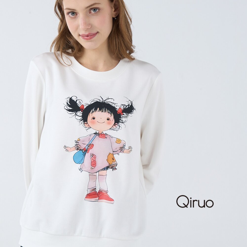 42386223A01-秋冬專櫃長袖白色造型上衣 6223A 休閒上衣