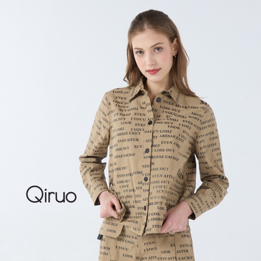 42386242A45-秋冬專櫃長袖造型卡色襯衫6242A 休閒襯衫