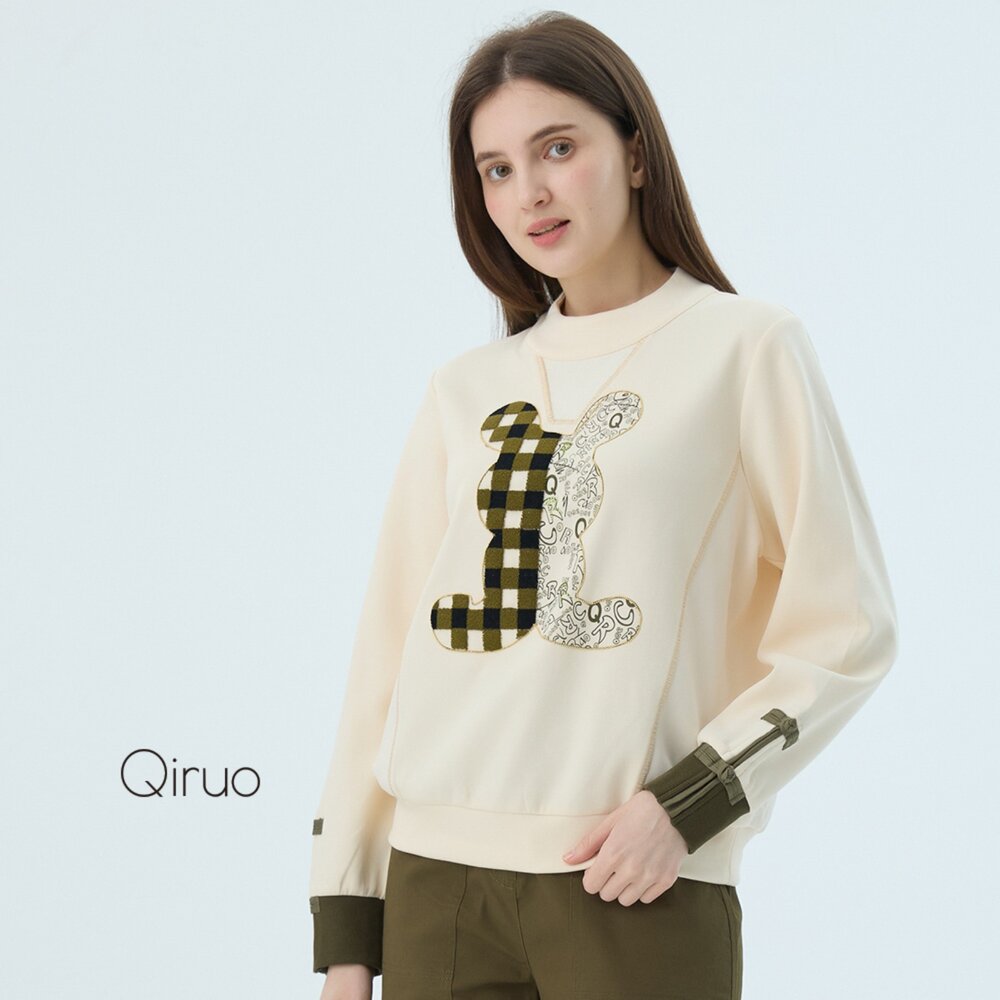 秋冬專櫃長袖米色上衣 6260A 休閒上衣 封面照片