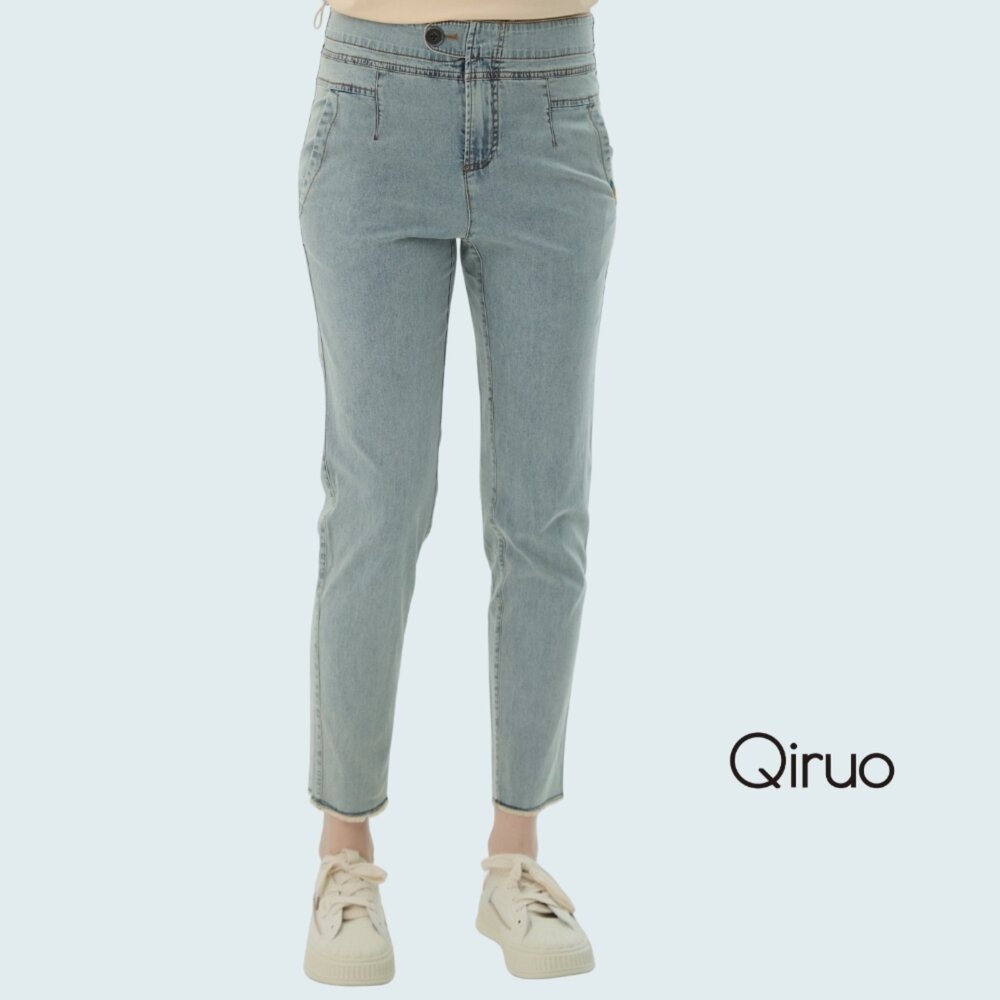 52364035C50-春夏專櫃精品淺藍牛仔褲4035C 牛仔合身褲