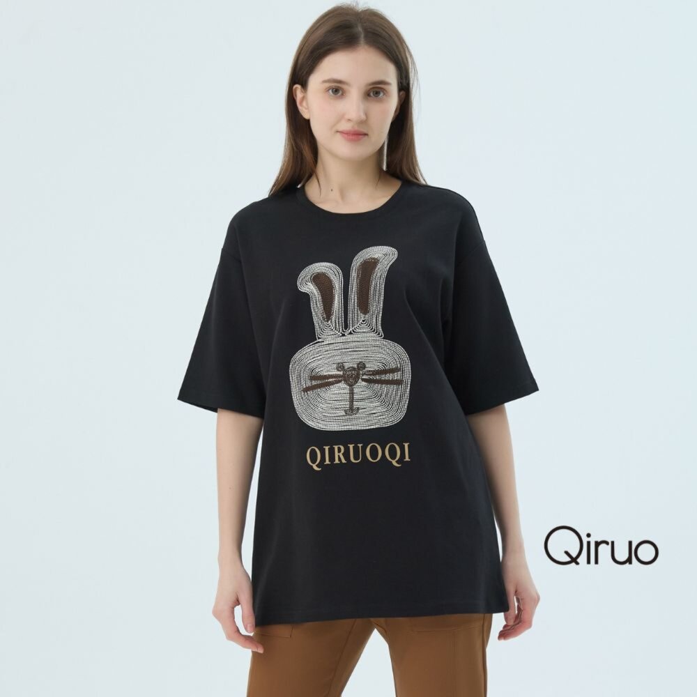 秋冬專櫃黑色上衣2514A 長版遮臀 封面照片