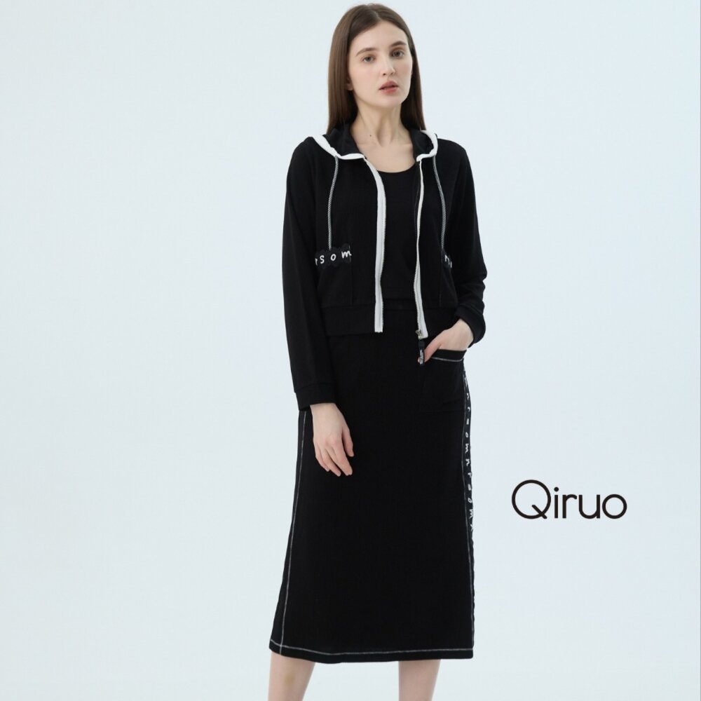 秋冬專櫃外套長裙套裝2519EB時髦款 封面照片