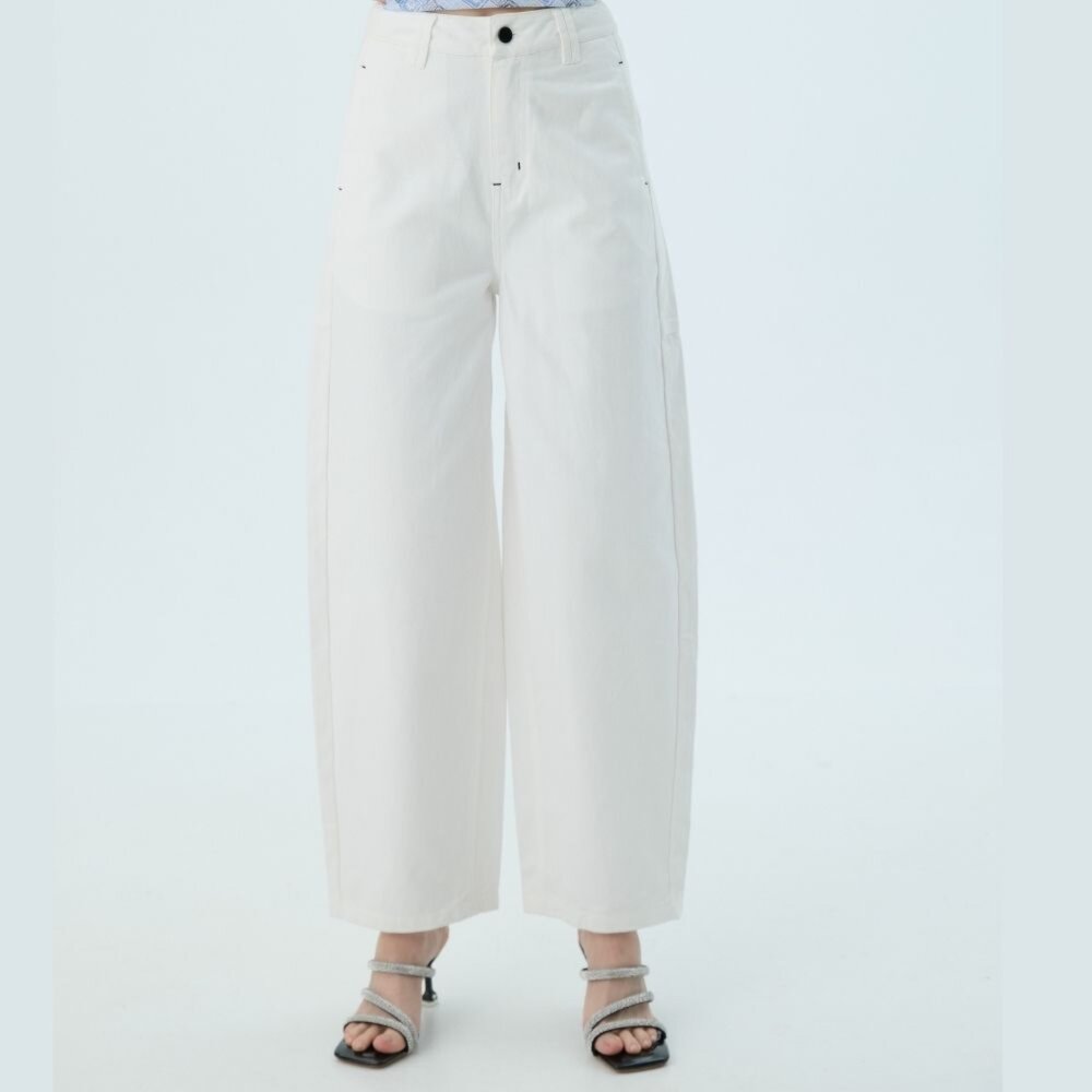 秋冬專櫃精品休閒褲2536C 白色設計 封面照片