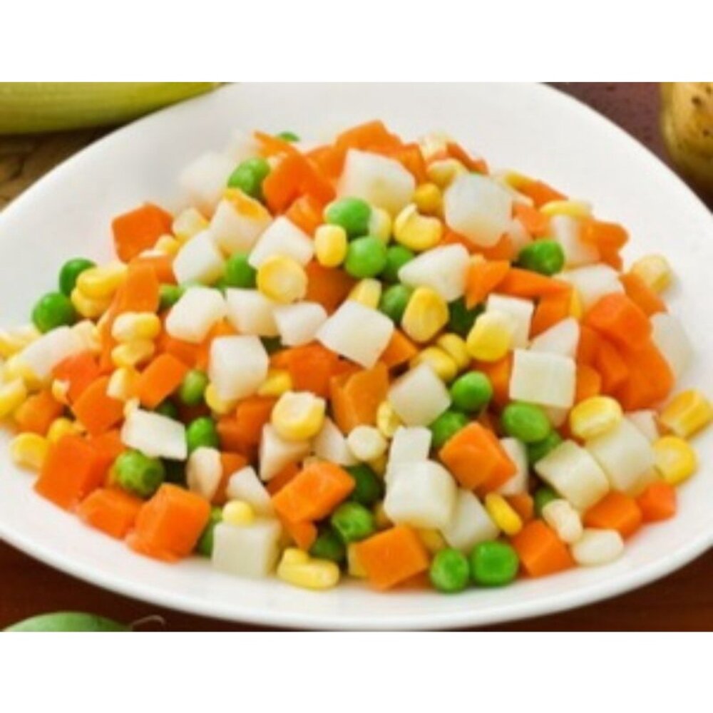 四色豆 紅蘿蔔 玉米 青豆 馬鈴薯 蔬菜 封面照片