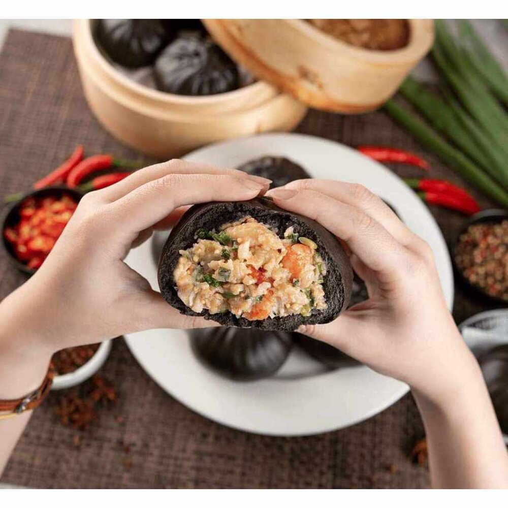 宏裕行 霸王海鮮包 鮮蝦 花枝 干貝 包子-圖片-3