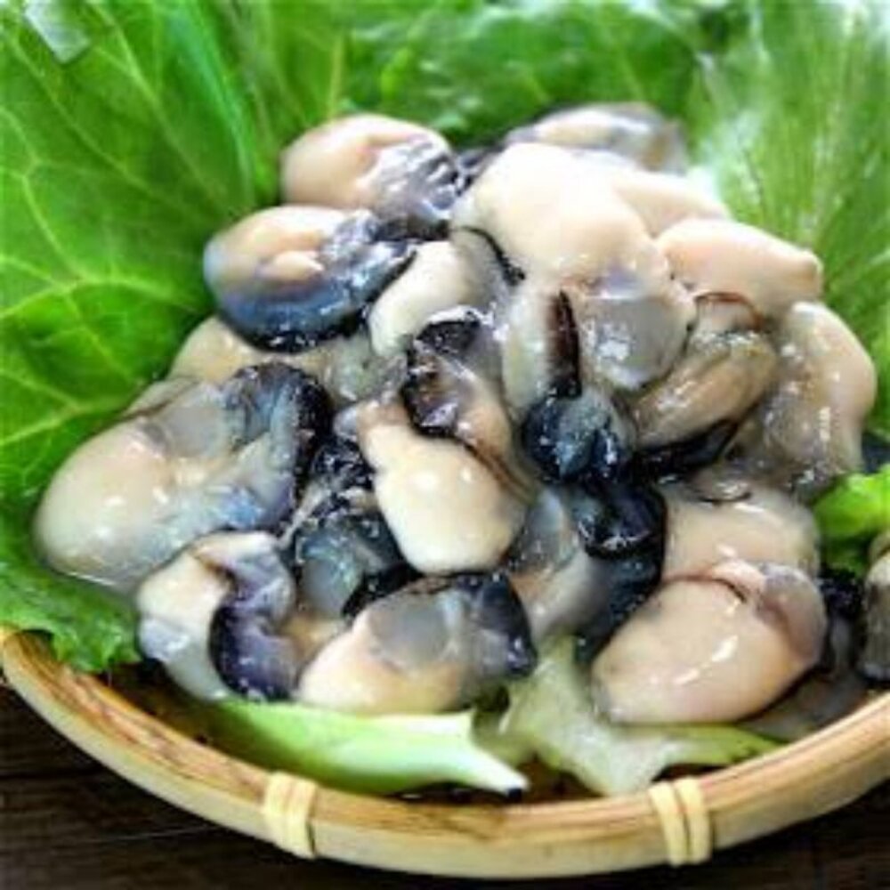 鮮蚵 蚵仔大粒蚵 牡蠣肉  生蠔 冷凍蚵 500g 急凍 封面照片
