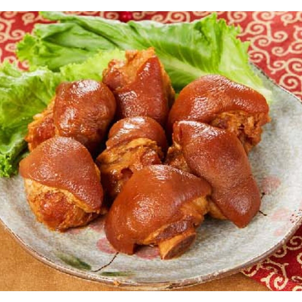 241217234946-生鮮 (未滷過) 帶骨帶皮虎掌 豬膝 豬筋  豬韌帶 600g