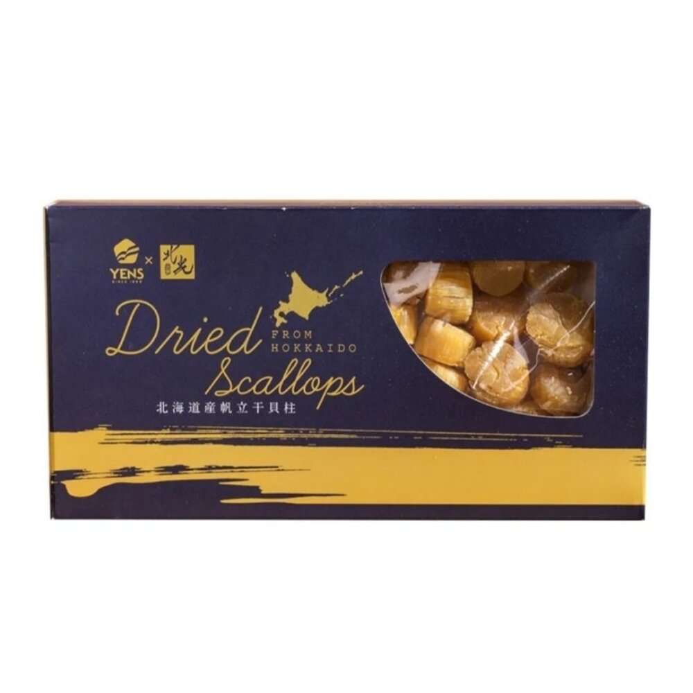 北海道 黃金SA乾 干貝禮盒  約36粒單盒150g 頂級 乾干貝柱 封面照片