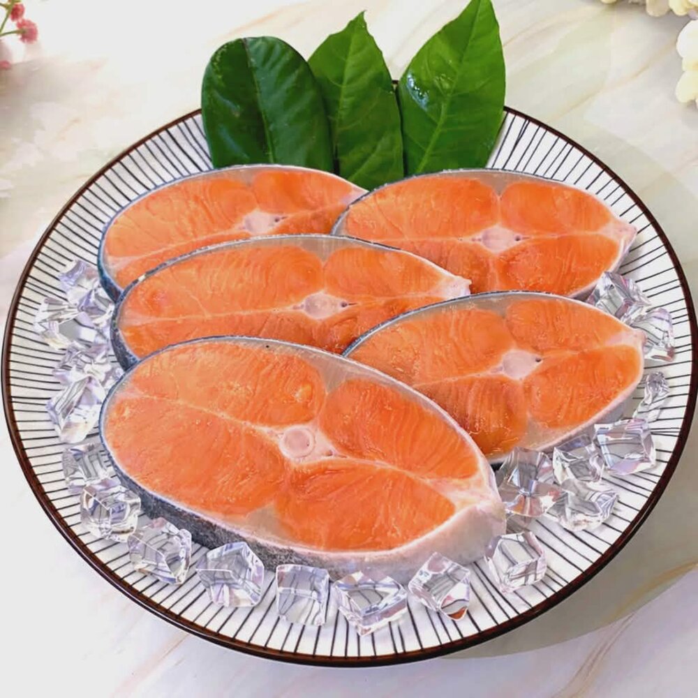 鮭魚 輪切 鮭魚5片480-500G