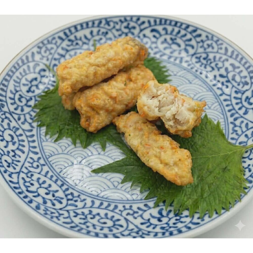 日本進口 火鍋料 600/3KG 一口天 蔥燒章魚丸 炸干貝揚 魚卵蝦球 北海貝 紅蟹腿肉 龍蝦肉 魚卵卷 北海翅-圖片-3