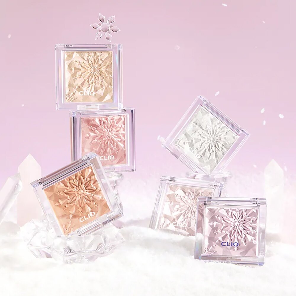 現貨出清|Clio|雪花打亮 鑽石貓高光打亮 稜鏡雙色打亮 波紋單色打亮 打亮餅 高光 湯推薦|韓國代購-圖片-7