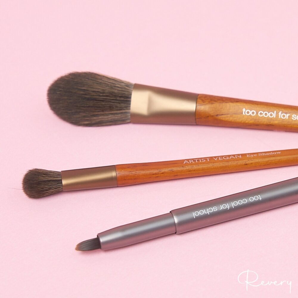18181903062-現貨｜Too Cool for School｜素食刷具 眼影刷 修容刷 唇刷 蜜粉刷｜韓國代購