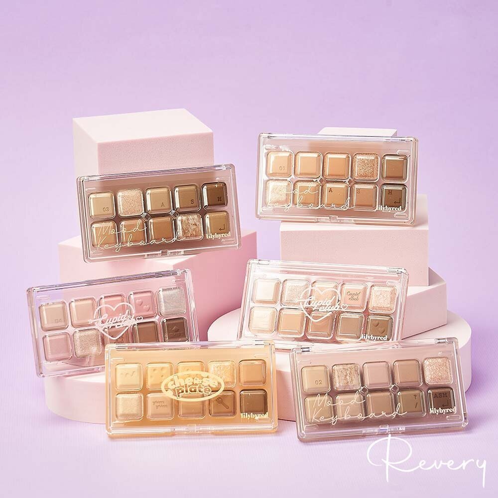 現貨|lilybyred|2025新品 4色眼影盤 心情鍵盤 10色眼影盤 鍵盤眼影|韓國代購-圖片-2