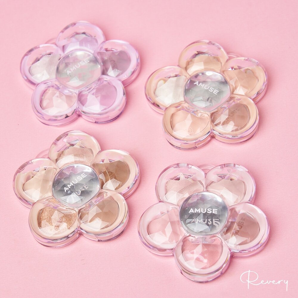 19782642597-現貨｜AMUSE｜全4色 新品 5色小花眼影盤 九宮格糖果眼影盤 冰淇淋眼影盤 Vegan 素食眼影盤｜韓國代購