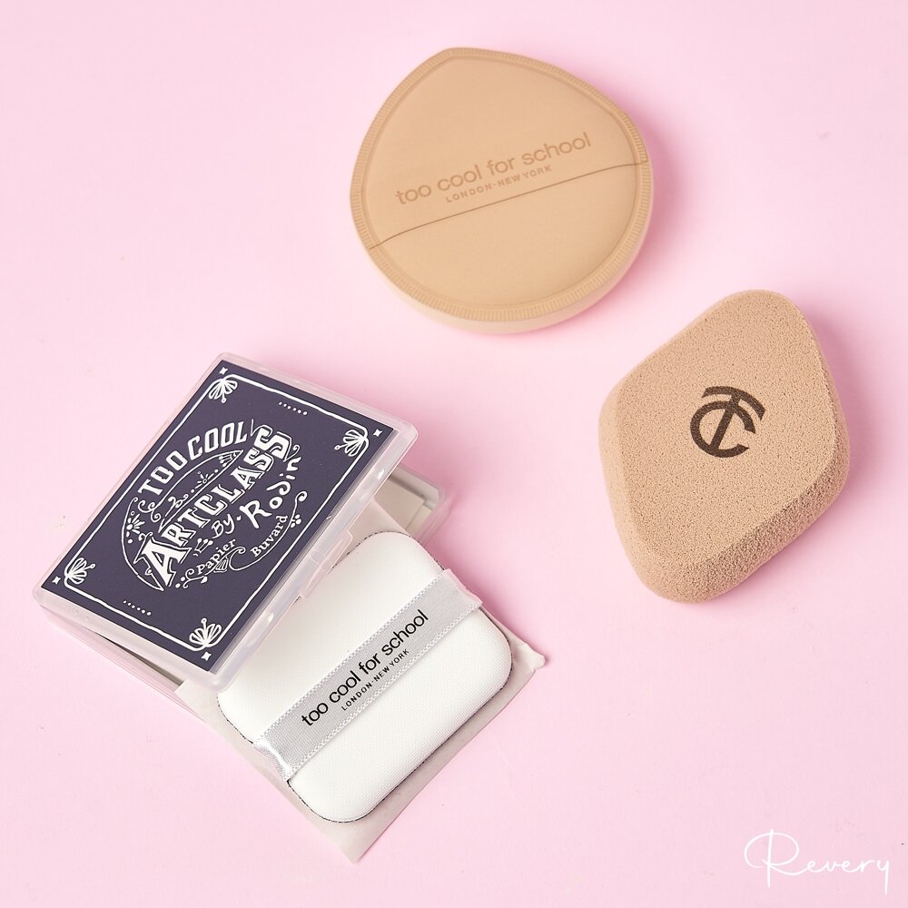 20182573661-現貨｜too cool for school｜控油吸油面紙盒 吸油面紙 麻糬粉撲｜韓國代購