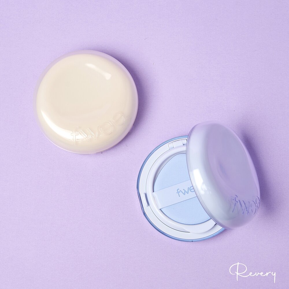 現貨｜Fwee｜新款 雞蛋氣墊 玻璃光感氣墊 藍色氣墊 氣墊粉餅 遮瑕氣墊｜韓國代購 封面照片
