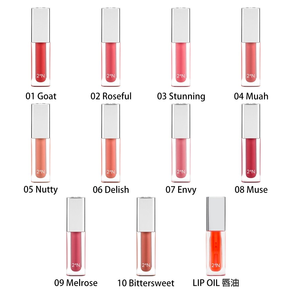 現貨|2aN|2025新品 水潤唇蜜唇釉 芙蓉花護唇油 光澤唇釉 水光唇釉 護唇油|韓國代購-圖片-3