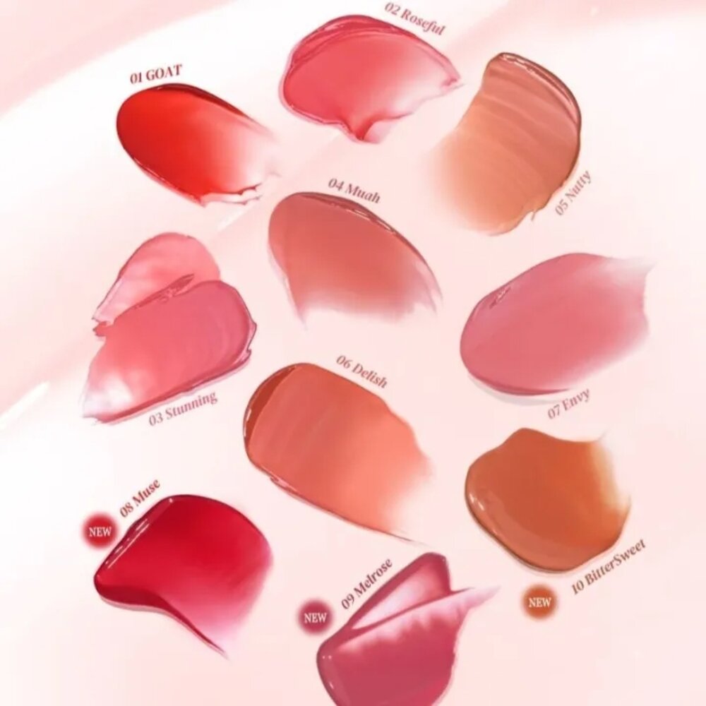 現貨|2aN|2025新品 水潤唇蜜唇釉 芙蓉花護唇油 光澤唇釉 水光唇釉 護唇油|韓國代購-圖片-7