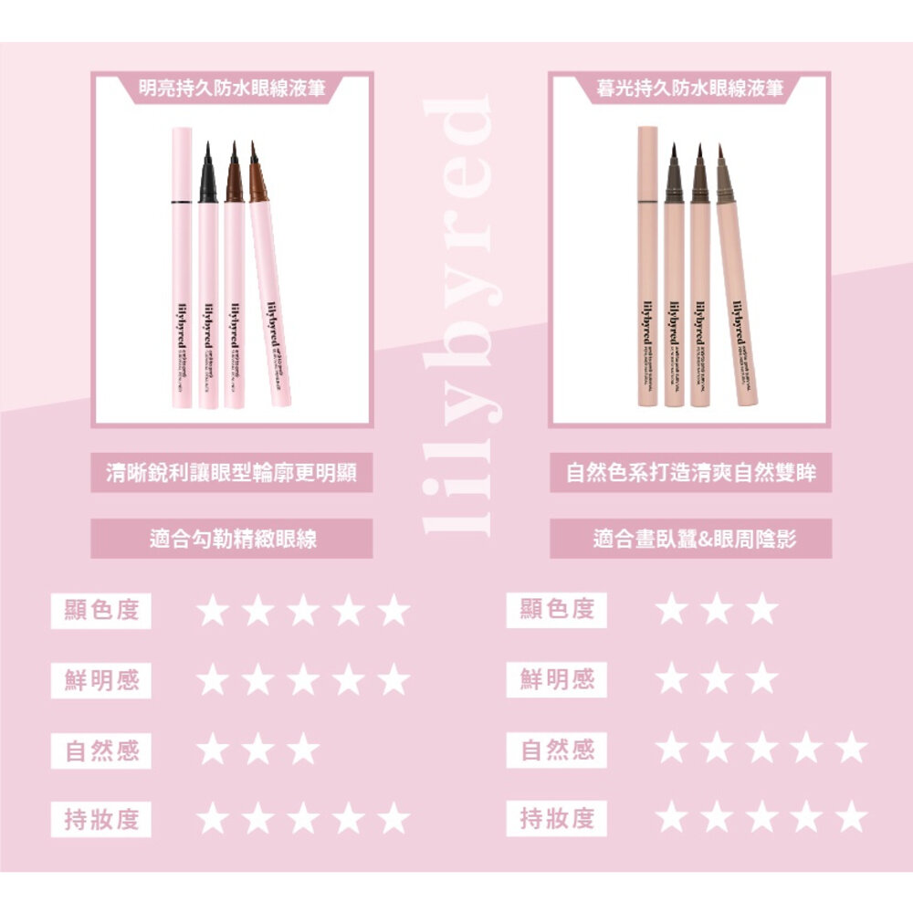 現貨|lilybyred|持久防水眼線液筆 暮光自然眼線液筆 眼線液筆 眼線筆 眼線|韓國代購-圖片-2
