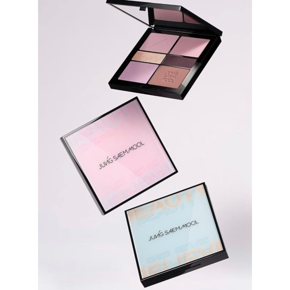 現貨|jung saem mool 鄭瑄茉|新色 眼影盤 高光 修容 藝術家閃亮珍珠高光 遮瑕高光盤|韓國代購-圖片-2