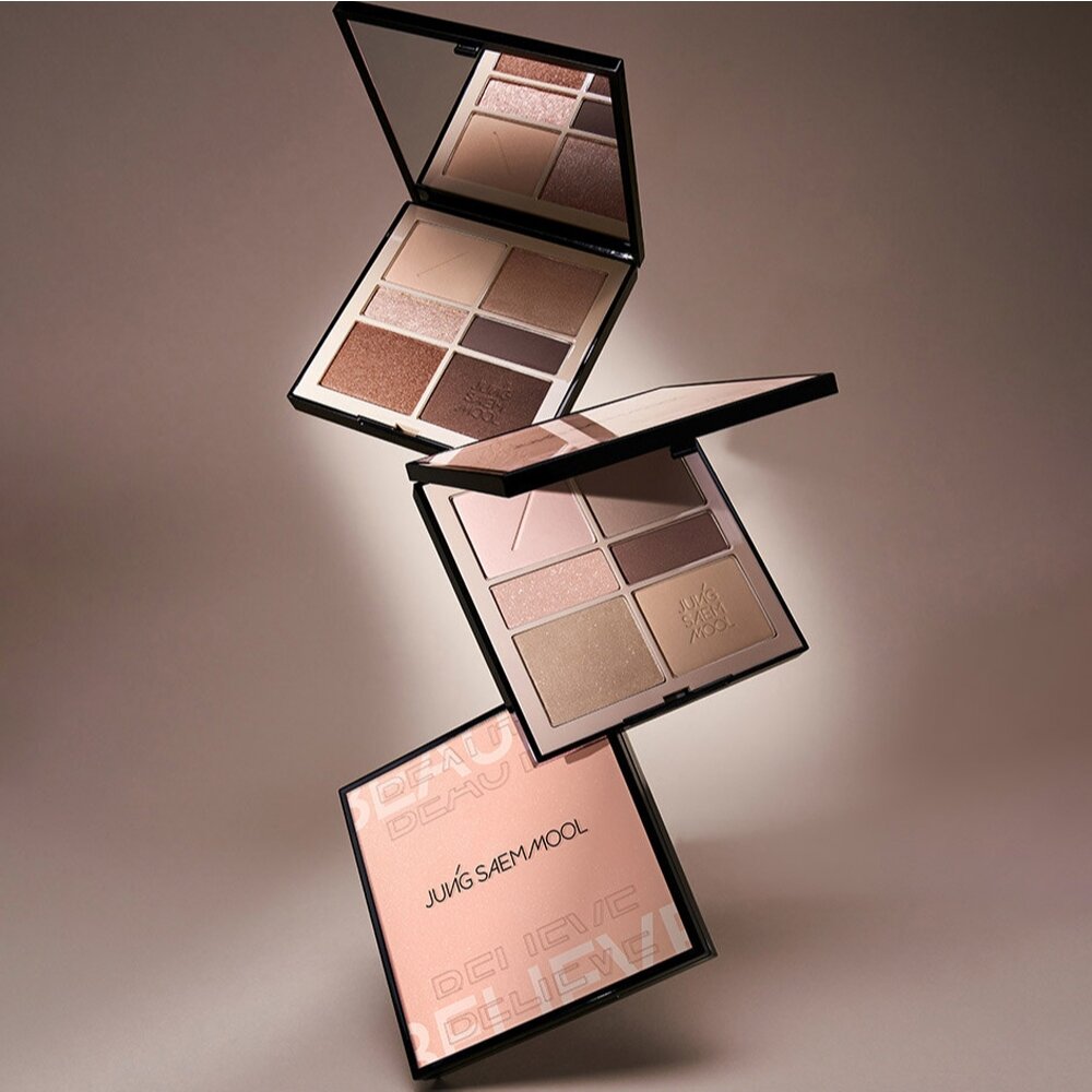 現貨|jung saem mool 鄭瑄茉|新色 眼影盤 高光 修容 藝術家閃亮珍珠高光 遮瑕高光盤|韓國代購-圖片-3