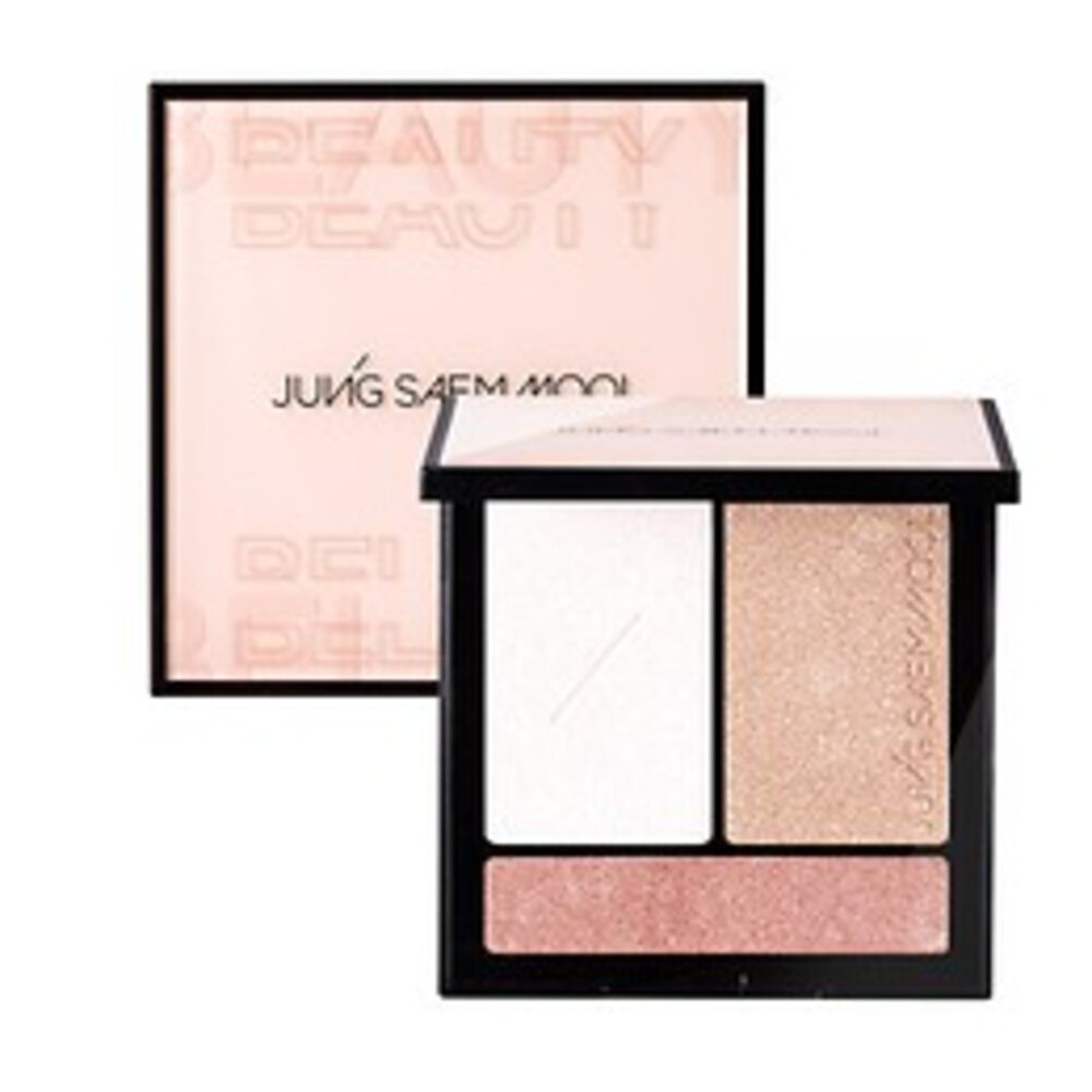 現貨|jung saem mool 鄭瑄茉|新色 眼影盤 高光 修容 藝術家閃亮珍珠高光 遮瑕高光盤|韓國代購-圖片-5