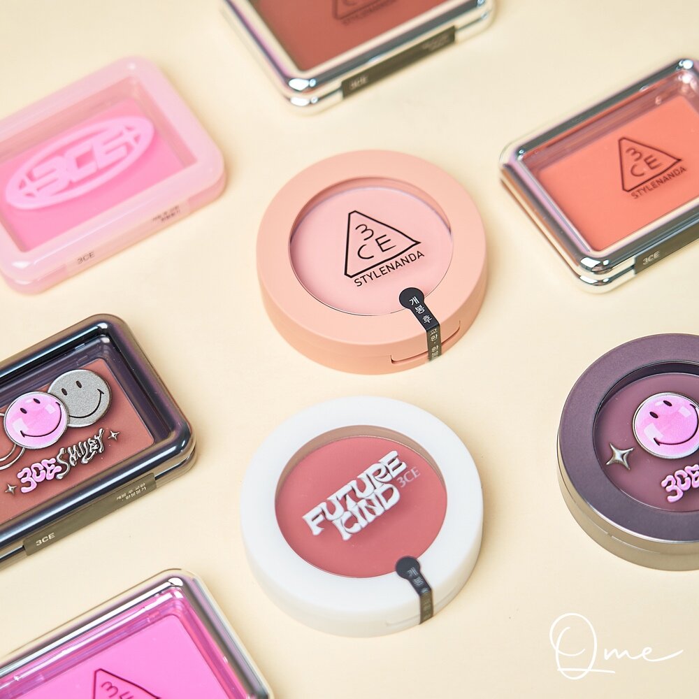 21592205168-現貨｜3CE｜風格腮紅 單色腮紅 液態腮紅 腮紅刷 送3CE聯名小吊飾 腮紅 韓國｜Qme代購