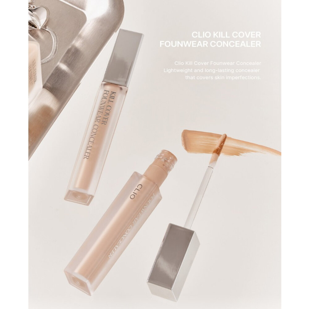 現貨|CLIO|Kill COVER 羽霧恆效遮瑕膏 遮瑕液 無瑕 美肌 霧感 遮瑕 韓國|韓國代購-圖片-1