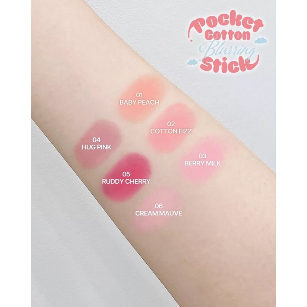 現貨|2aN|2025新品 口袋棉霧腮紅棒 雙色腮紅 腮紅 腮紅刷 Irene代言|韓國代購-圖片-3