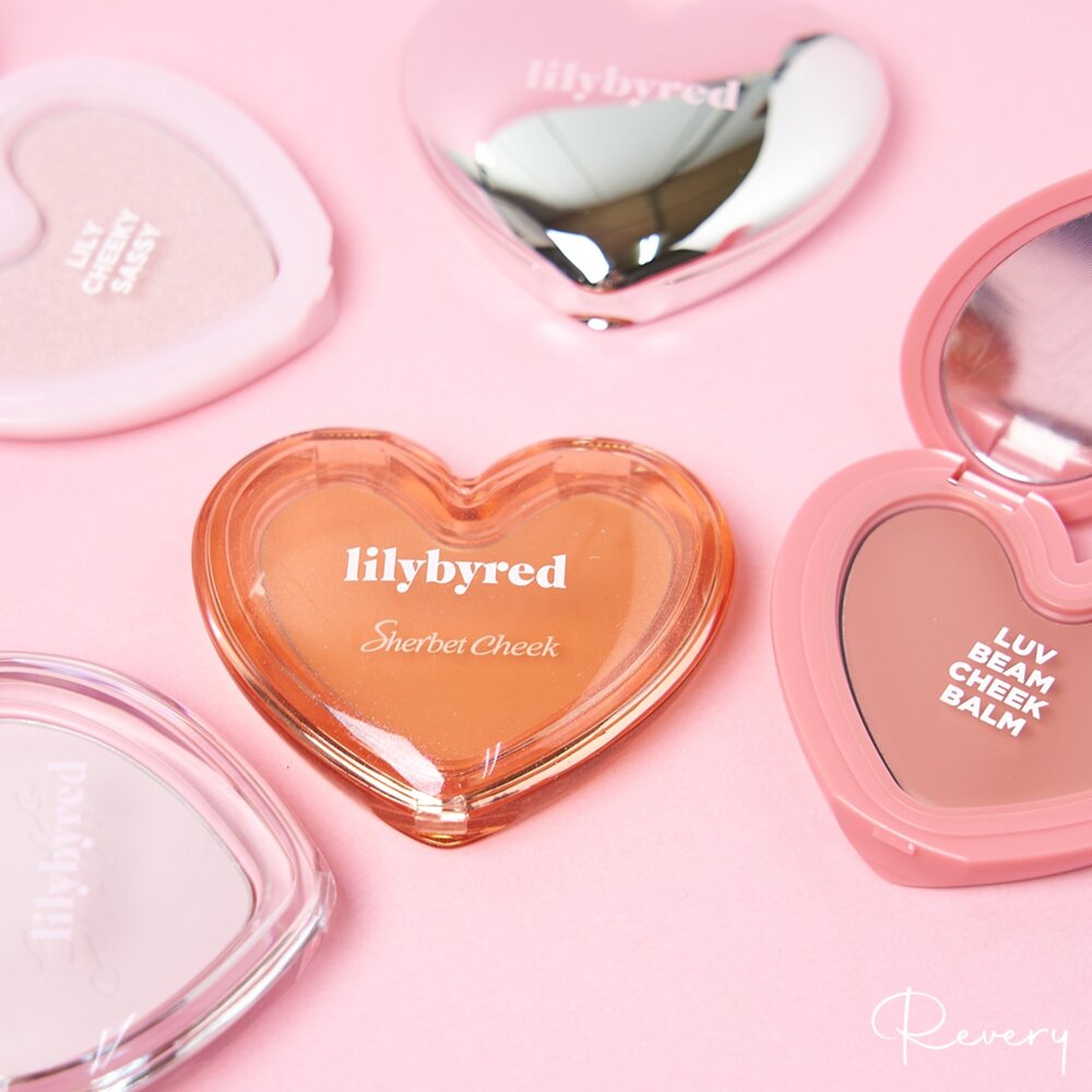 23151566236-現貨｜lilybyred｜🌟新色 愛心 腮紅 腮紅膏 透明愛心腮紅 透明愛心打亮 迷你款 愛心手指粉撲｜韓國代購