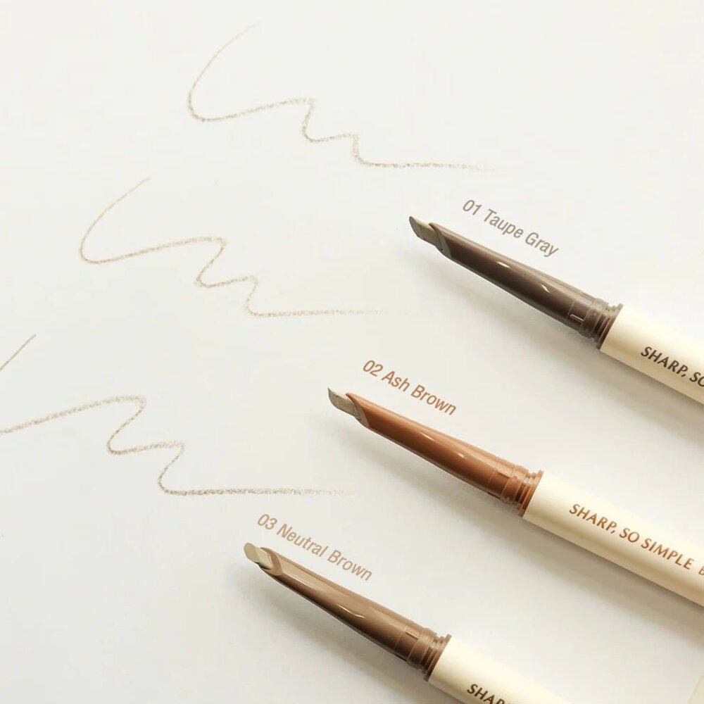 現貨|Clio|新款 眉粉盤 So Simple 超流線柔霧造型眉筆 旋轉眉筆 tang推薦|韓國代購-圖片-5