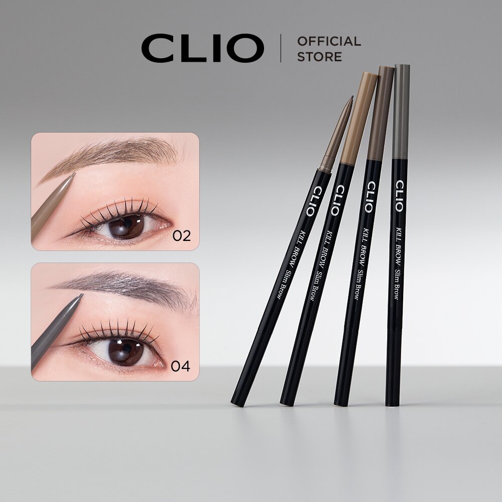 現貨|Clio|新款 眉粉盤 So Simple 超流線柔霧造型眉筆 旋轉眉筆 tang推薦|韓國代購-圖片-6