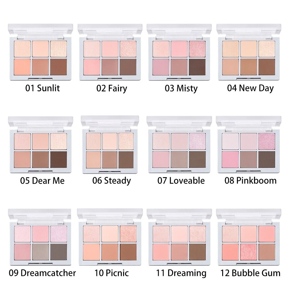 23288784962-現貨｜2aN｜全14色 眼影盤 6色眼影盤 日常眼影盤 韓國眼影盤 韓國 正品｜韓國代購