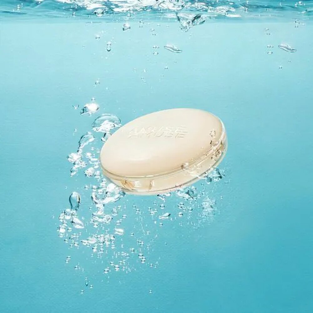 現貨|AMUSE|2024新款 果凍水光氣墊 微霧氣墊小粉盒 小黃盒 果凍氣墊 光澤 霧面 氣墊|韓國代購-圖片-2