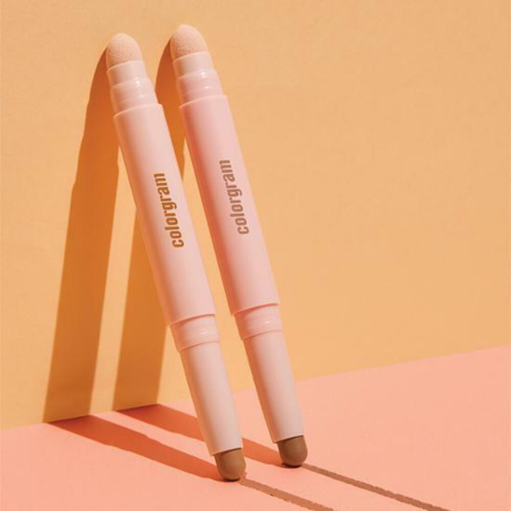 現貨出清|Colorgram|修容粉餅 雙頭修容筆 陰影棒 鼻影 修容 輪廓 陰影 Contour Stick|韓國代購-圖片-2