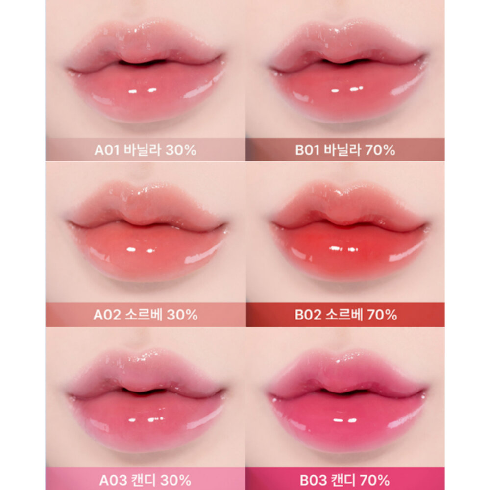 現貨|fwee|新款 30% 70% 玻璃水光唇釉 唇蜜 3D 4D 唇釉 霧面唇釉|韓國代購-圖片-2