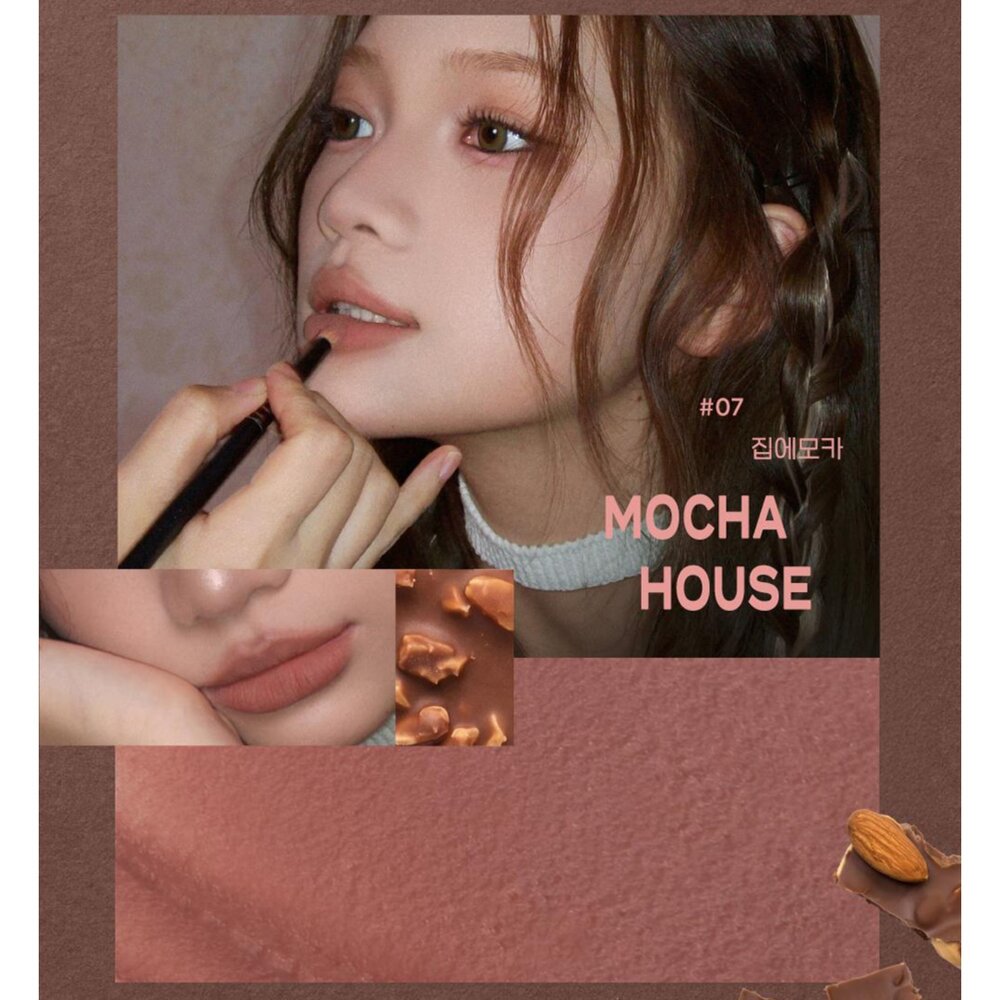 現貨|PERIPERA |新款 全9色 Mood Blur Tint 慕斯柔霧唇釉 霧面唇釉 打底唇釉-圖片-6