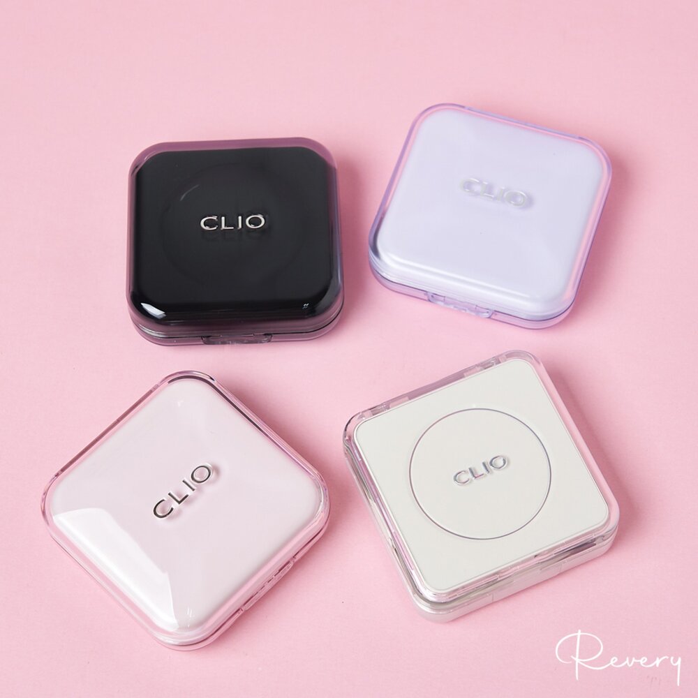23974889953-現貨｜Clio｜粉奶凍氣墊 粉晶氣墊 柔霧遮瑕氣墊 白月光氣墊 新款黑盒 完美遮瑕氣墊粉餅｜韓國代購