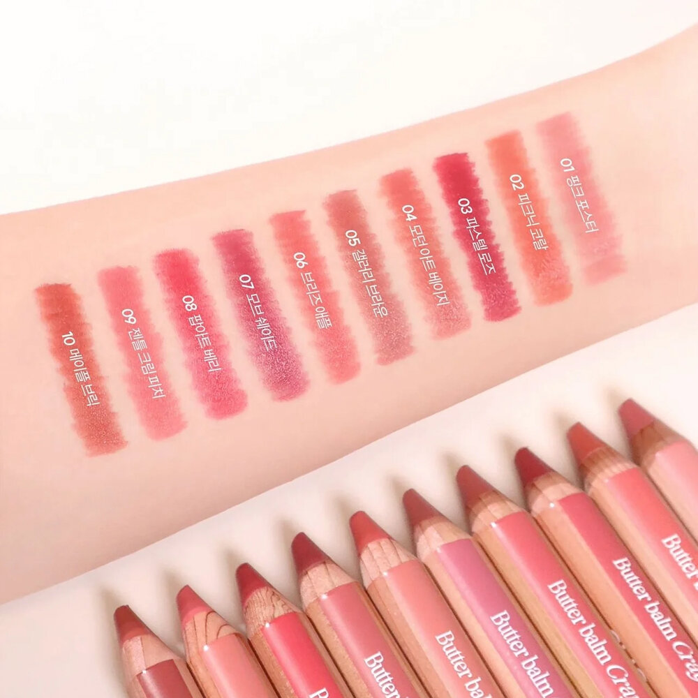 現貨|CLIO|黃油唇線蠟筆套裝 (贈送削筆刀) 奶油唇筆 唇線筆 唇筆 霧面唇筆|韓國代購-圖片-6