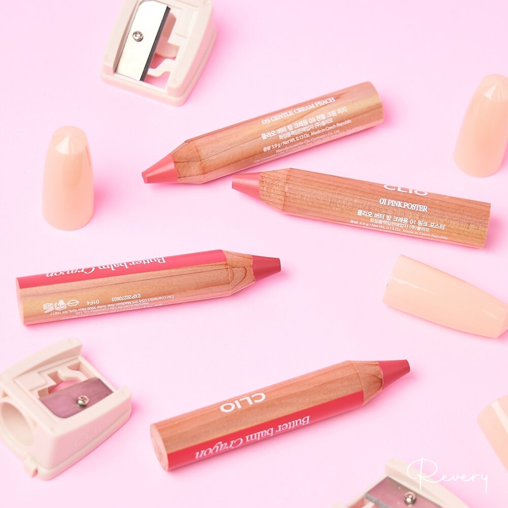 24935639321-現貨｜CLIO｜黃油唇線蠟筆套裝 (贈送削筆刀) 奶油唇筆 唇線筆 唇筆 霧面唇筆｜韓國代購