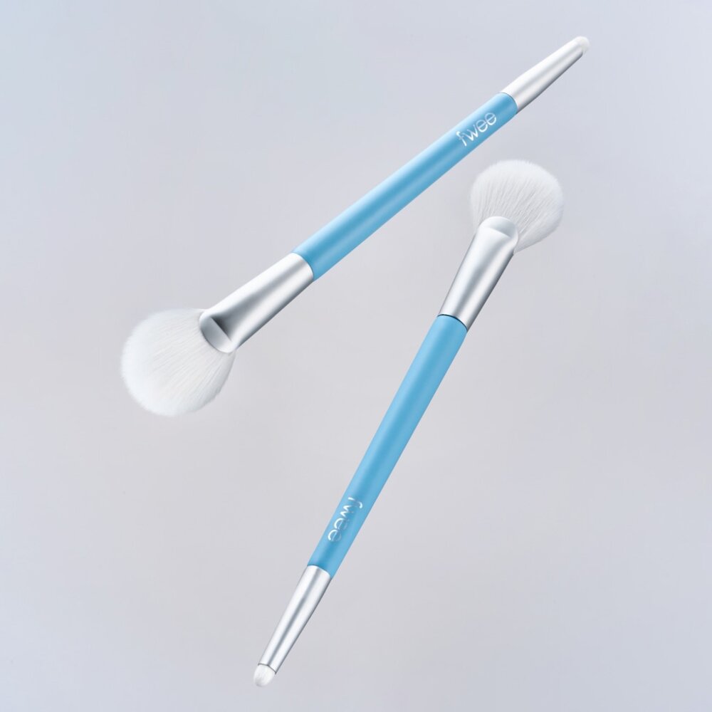 現貨|Fwee|完美染唇刷 唇刷 毛刷版 硅膠版 矽膠唇刷 雙頭高光刷 打亮刷|韓國代購-圖片-3