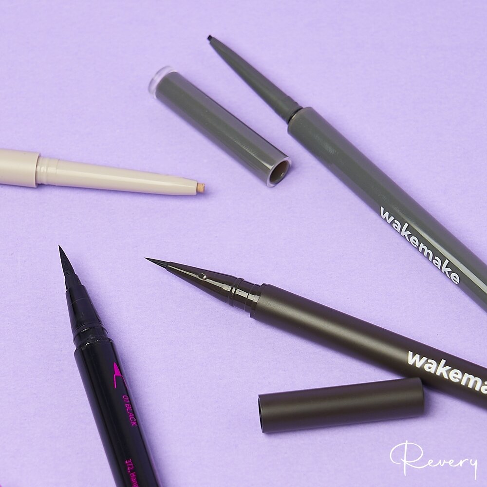 25055673589-現貨｜wakemake｜魷魚遊戲聯名款 強效持久眼線液筆 真灰眼線膠筆 眼線液筆 眼線膠筆 持久 抗暈｜韓國代購