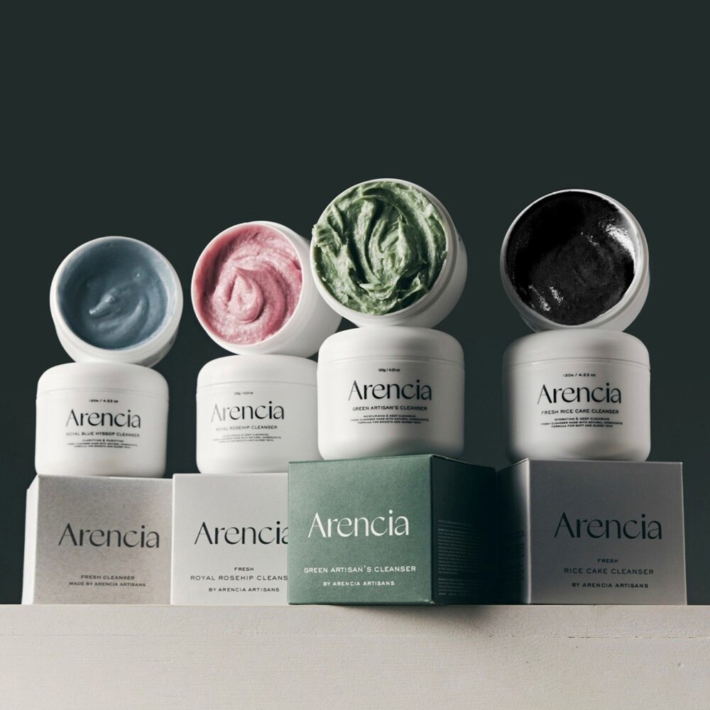 現貨|Arencia|年糕潔面乳 凝膠精華 修護膏 綠茶 玫瑰 大米 牛膝草 金盞花 紅茶 玫瑰果|韓國代購-圖片-2