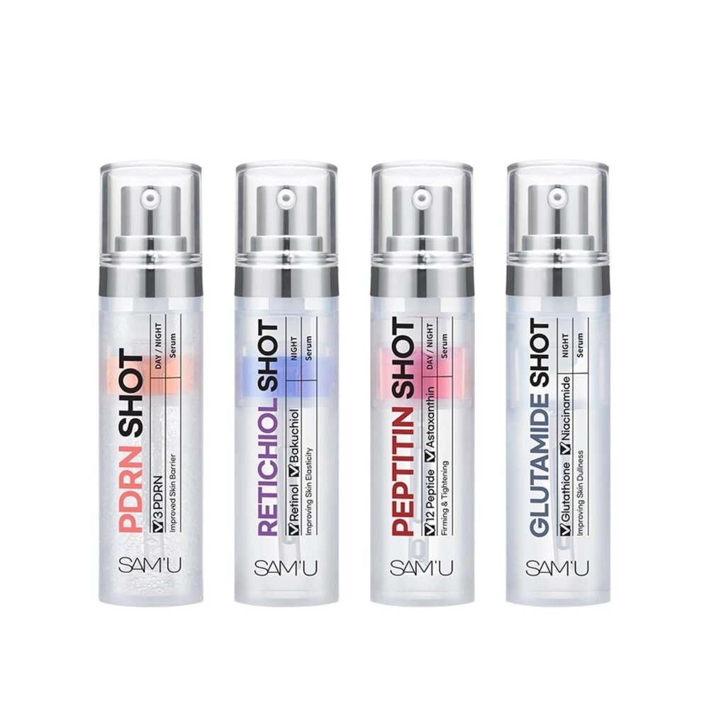 251202134659-現貨｜SAM'U｜雙劑安瓶精華 穀胱甘肽彈潤亮白 PDRN修護 胜肽緊緻 視黃醇X補骨脂酚 雙劑雙效｜韓國代購