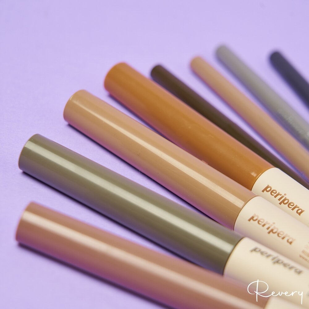 25420230911-現貨｜peripera｜1-8號色 染眉膏 眉筆 雙頭旋轉極細眉筆 順滑自動眉筆｜韓國代購