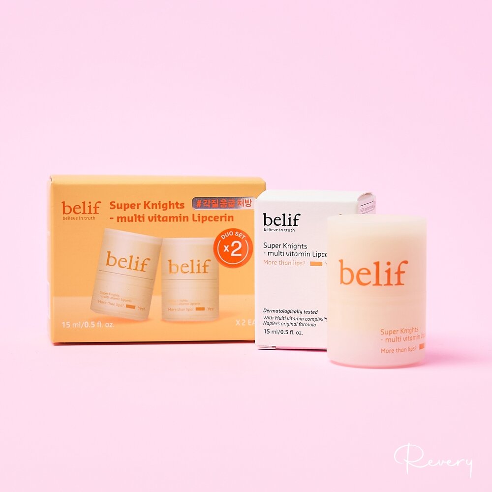 25852572535-現貨｜BELIF｜2入組 護唇膏 維他命護唇膏 乾燥唇救星 Mindy推薦 韓國 新品 LIPCERIN｜韓國代購