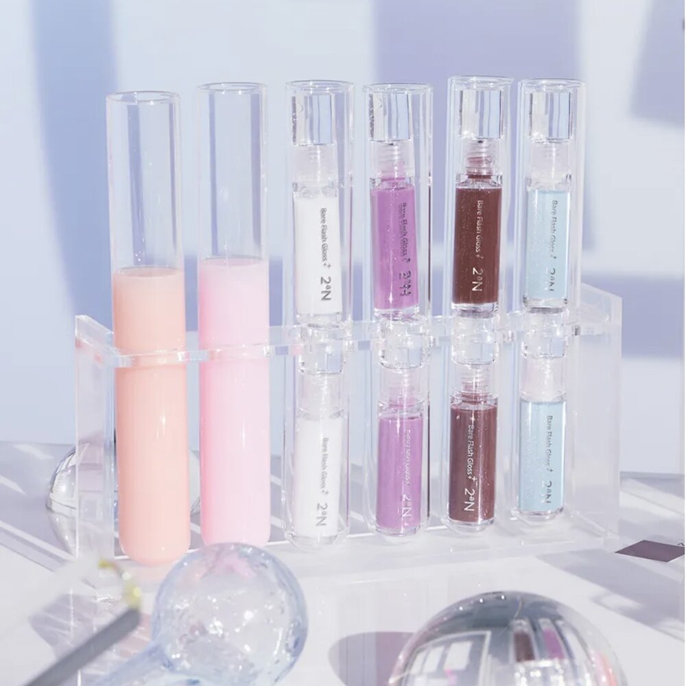 現貨|2aN|BARE FLASH GLOSS 透明玻璃唇釉 素顏閃亮唇蜜 Irene's Pick|韓國代購-圖片-3