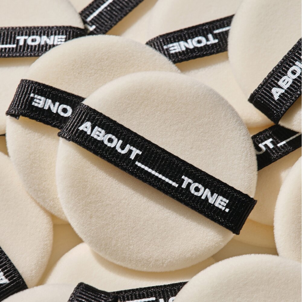 ABOUT TONE POWDER PACT PUFF 高密度專業細緻粉餅粉撲-圖片-3