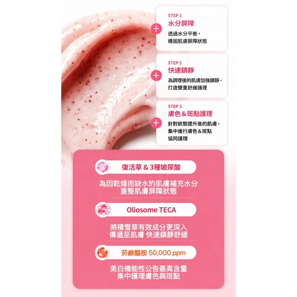現貨|Re:dence|代理授權|淨透換顏亮白安瓶 橡皮擦精華 美白淡斑面霜 美白面膜 PDRN膠原蛋白精華-圖片-8
