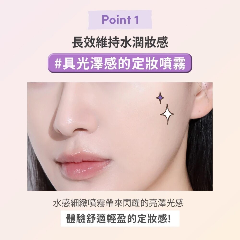 現貨|Twoedit|Luna 副牌 全日水光貼貼定妝噴霧 100ml 光澤感 水光 定妝噴霧-圖片-3